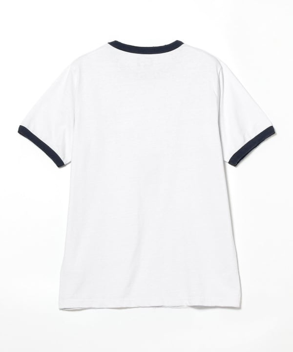 BEAMS [BEAMS] BEAMS / Printed Ringer T-shirt (T-shirt/cut and sew