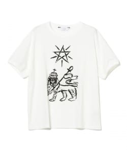 ▲SASQUATCHFABRIX. / “JAH LION” TRIM T-SHIRT