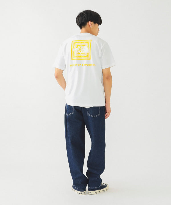BEAMS THE NORTH FACE / S/ BEAMS Bandana Square Logo Tee (T