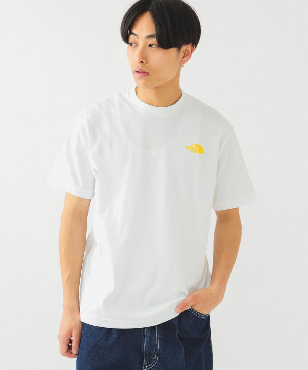 BEAMS THE NORTH FACE / S/ BEAMS Bandana Square Logo Tee (T
