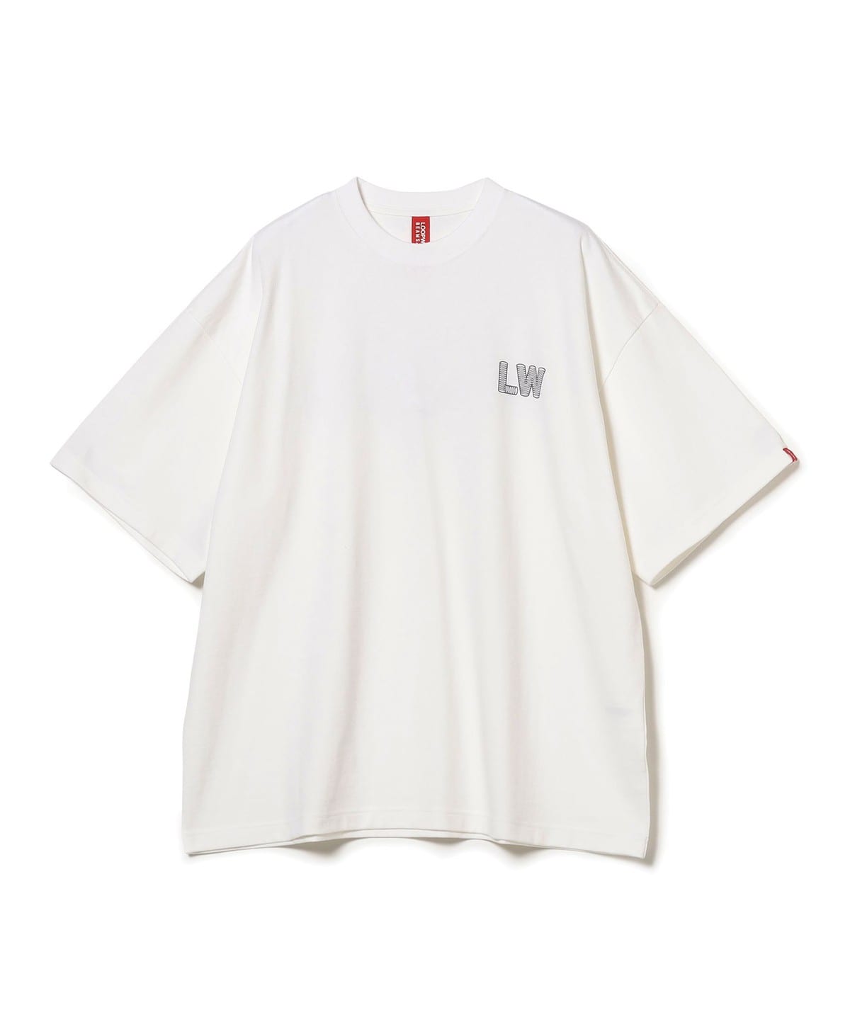 【別注】LOOPWHEELER ループウィラー / ルーズフィット プリント Tシャツ Tシャツ・カットソー MEN WHITE S 【別注】LOOPWHEELER ループウィラー / ルーズフィット プリント Tシャツ Tシャツ・カットソー MEN WHITE S