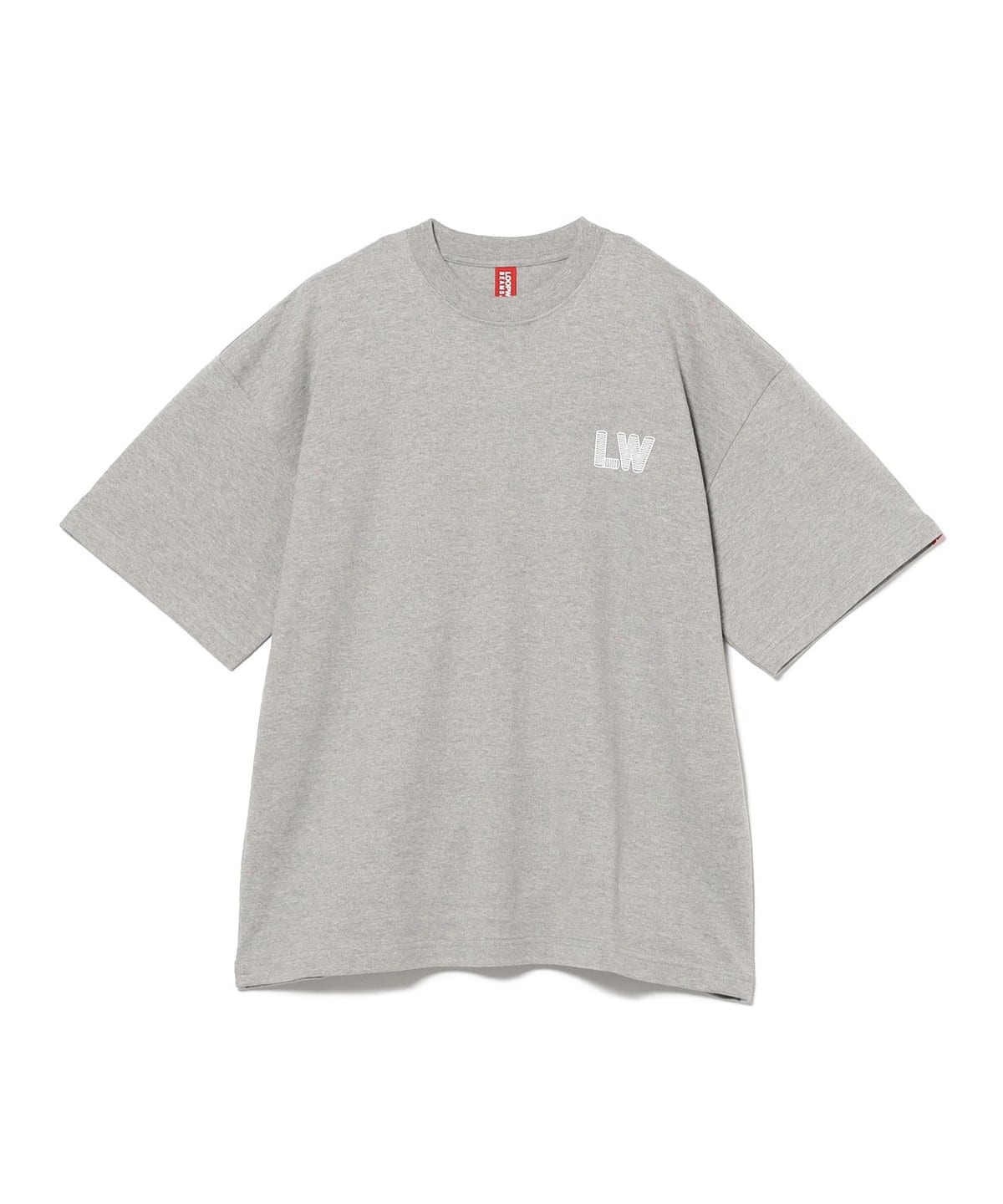 【別注】LOOPWHEELER ループウィラー / ルーズフィット プリント Tシャツ Tシャツ・カットソー MEN H GREY XL 【別注】LOOPWHEELER ループウィラー / ルーズフィット プリント Tシャツ Tシャツ・カットソー MEN H GREY XL