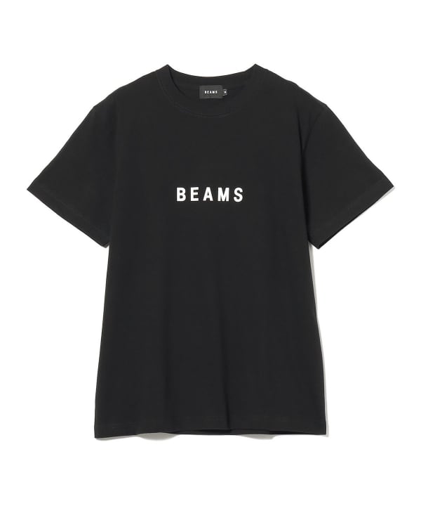 販売済み beams ロゴ t シャツ レディース