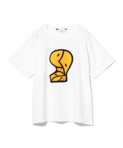 ▲SASQUATCHFABRIX. / “CUBISM SMILE” 2TONE H/S T-SHIRT