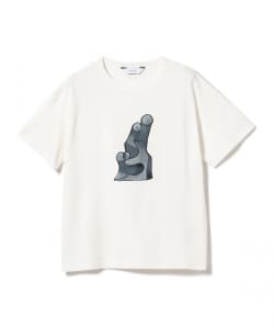 ▲SASQUATCHFABRIX. / “CUBISM PEACE” 2TONE H/S T-SHIRT