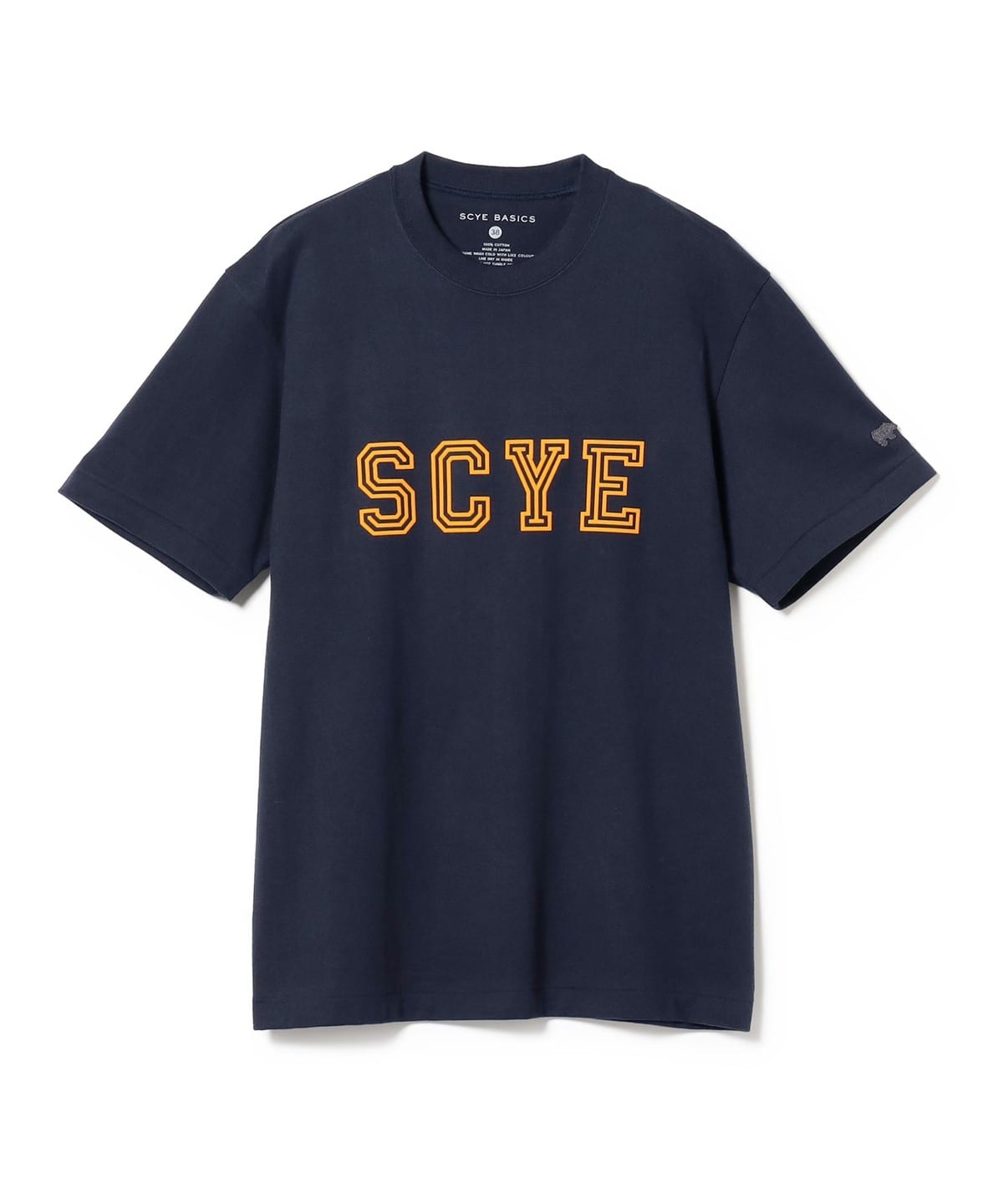 BEAMS（ビームス）Scye / Flocky Logo Tee（Tシャツ・カットソー T ...