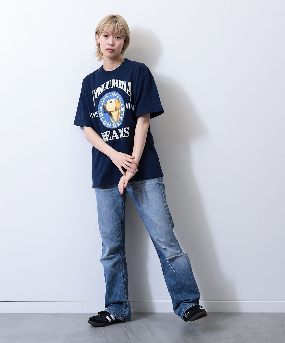 ⭐美品 Columbia × BEAMS / 別注 PFGコラボ Tシャツ 釣り - メルカリ