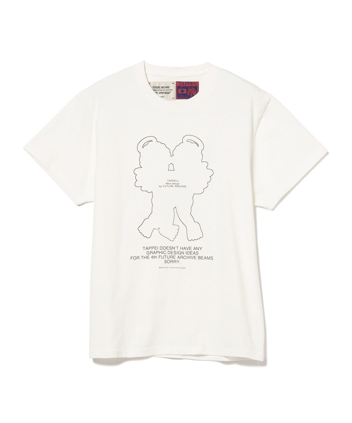 BEAMS（ビームス）TAPPEI × FUTURE ARCHIVE / PRINT TEE ①（Tシャツ