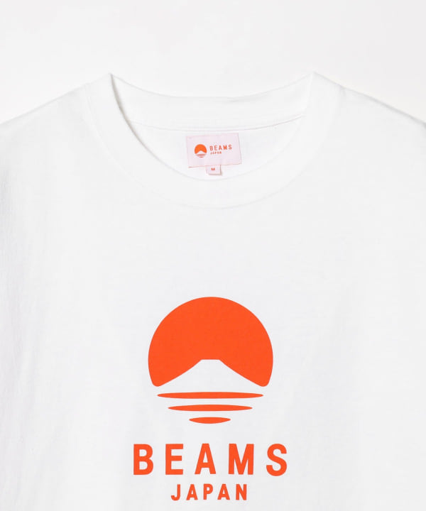 BEAMS JAPAN BEAMS JAPAN Logo Print T-shirt (T-shirts, Cut and Sewn T-shirts)  for sale | BEAMS