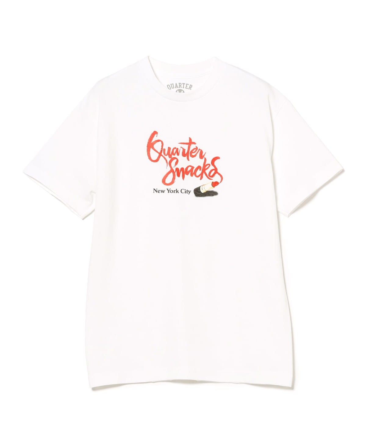 QUARTER SNACKS クウォータースナックス / Lipstick Tee Tシャツ・カットソー MEN White XL QUARTER SNACKS クウォータースナックス / Lipstick Tee Tシャツ・カットソー MEN White XL