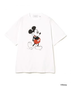 UNUSED × Disney / Mickey print short sleeve tee