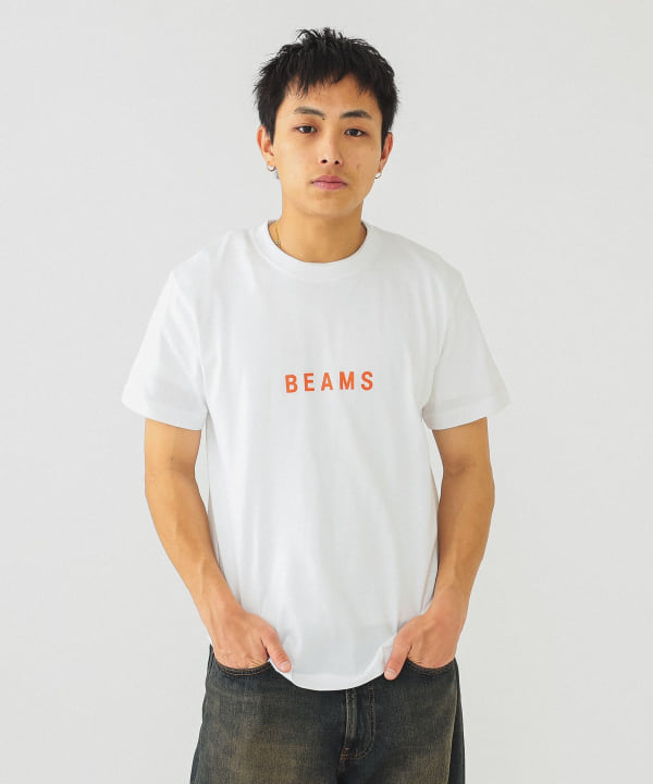 BEAMS (BEAMS) BEAMS logo T-shirt ① (T-shirts, cut and sewn