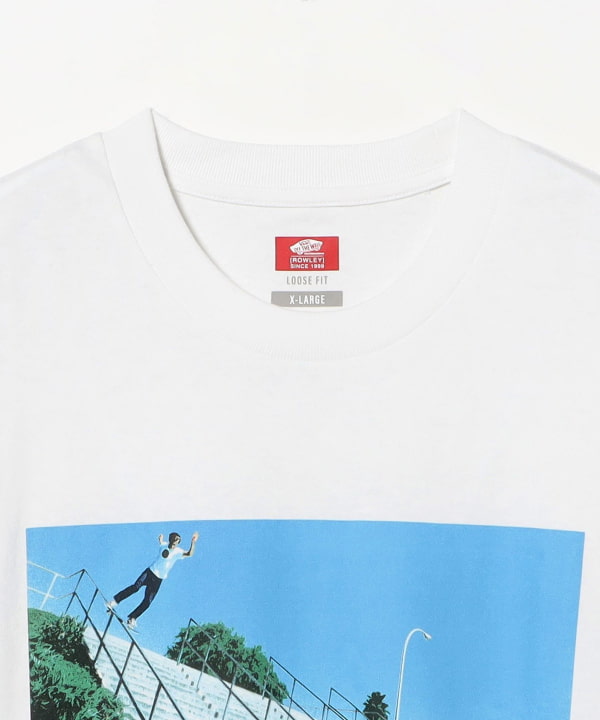 VANS / SKATE ROWLEY LIPSLIDE HANDRAIL 25TH SS TEE