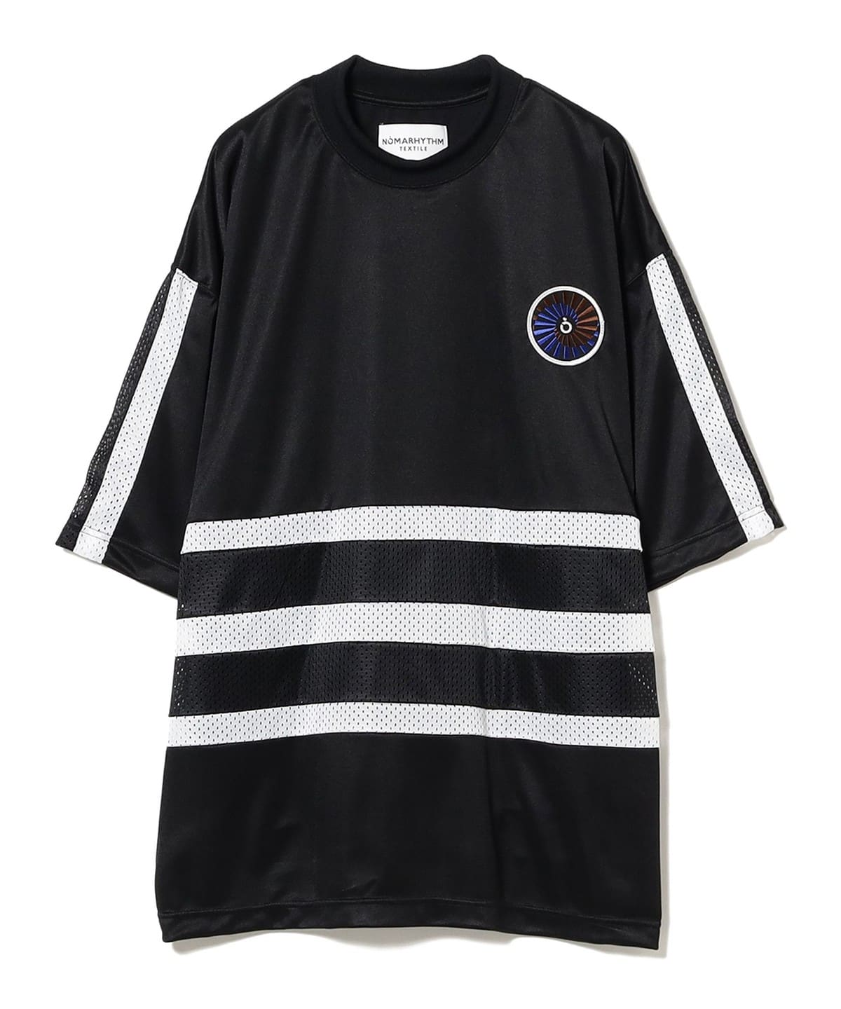 NOMARHYTHM TEXTILE / Football Tee Tシャツ・カットソー MEN Black 5 NOMARHYTHM TEXTILE / Football Tee Tシャツ・カットソー MEN Black 5