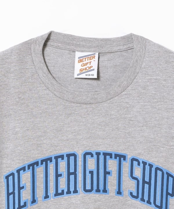Better（TM） Gift Shop / "Gift Shop Collegiate" Grey S/S T-Shirt