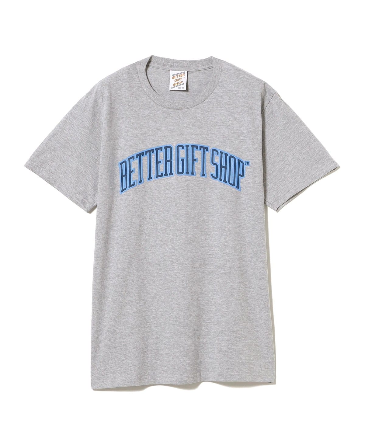 "Better(TM) Gift Shop / "Gift Shop Collegiate" Grey S/S T-Shirt Tシャツ・カットソー MEN Grey L" "Better(TM) Gift Shop / "Gift Shop Collegiate" Grey S/S T-Shirt Tシャツ・カットソー MEN Grey L"