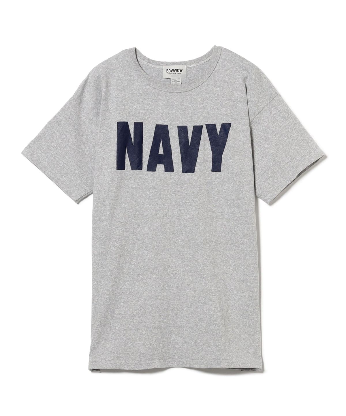 BOW WOW バウ ワウ / NAVY 8812 TEE Tシャツ・カットソー MEN 88/12 GRAY L BOW WOW バウ ワウ / NAVY 8812 TEE Tシャツ・カットソー MEN 88/12 GRAY L