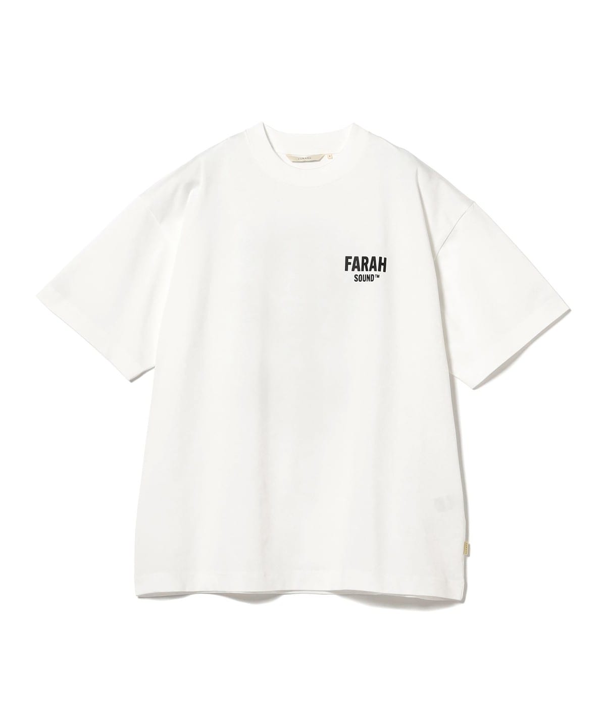 "FARAH ファーラー / Printed Graphic S/S Tee "FARAH SOUND" Tシャツ・カットソー MEN White M" "FARAH ファーラー / Printed Graphic S/S Tee "FARAH SOUND" Tシャツ・カットソー MEN White M"