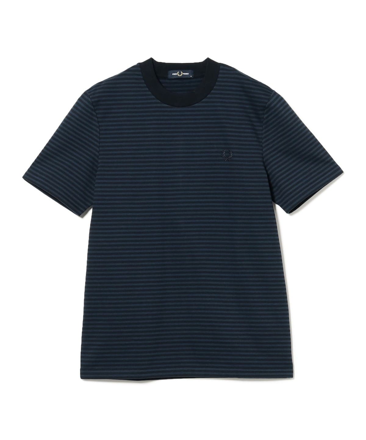 FRED PERRY フレッド ペリー / Fine Stripe T-Shirt Tシャツ・カットソー MEN NAVY/TENNIS BLUE L FRED PERRY フレッド ペリー / Fine Stripe T-Shirt Tシャツ・カットソー MEN NAVY/TENNIS BLUE L