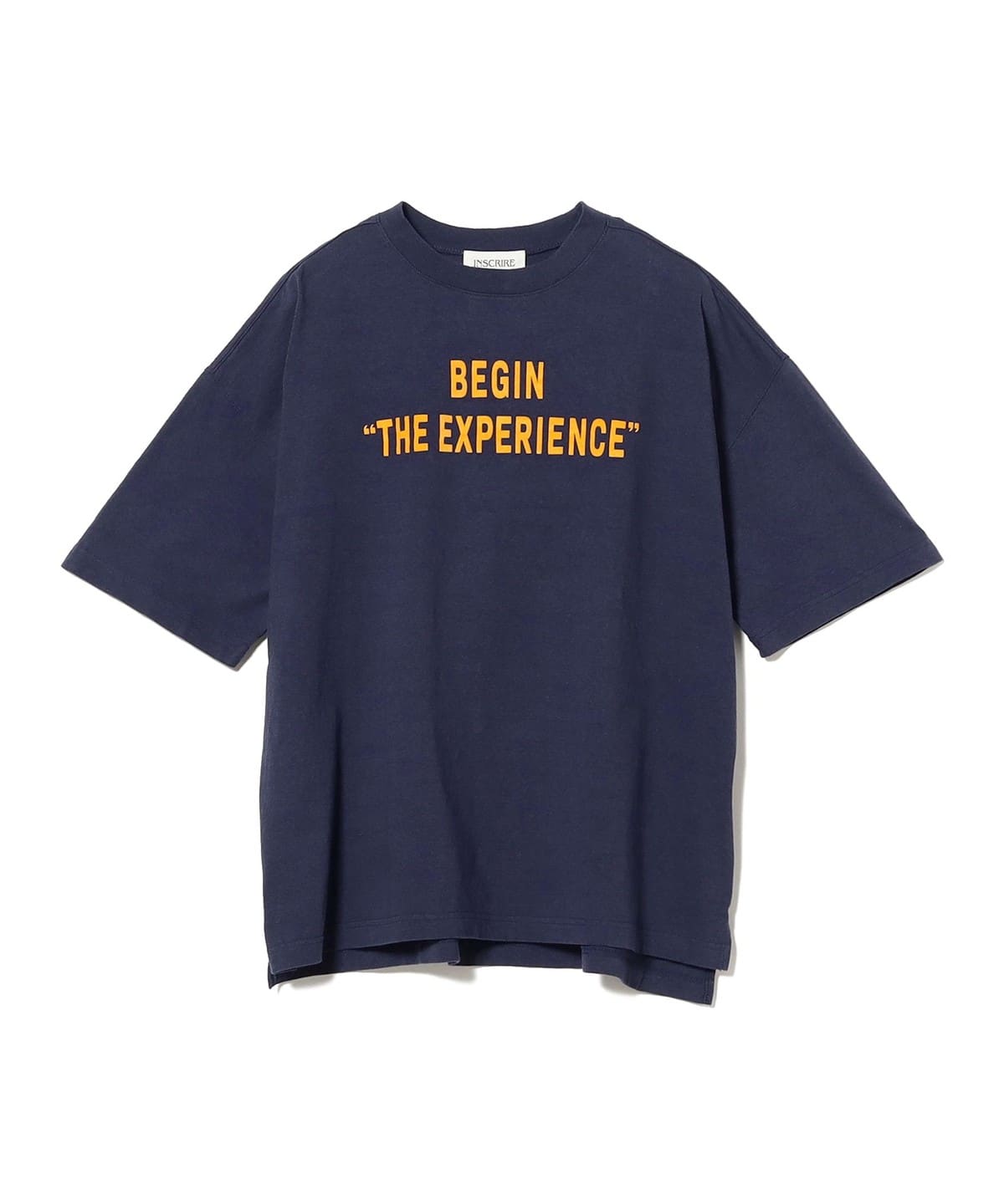 INSCRIRE アンスクリア / Print Tee Tシャツ・カットソー MEN NAVY L INSCRIRE アンスクリア / Print Tee Tシャツ・カットソー MEN NAVY L