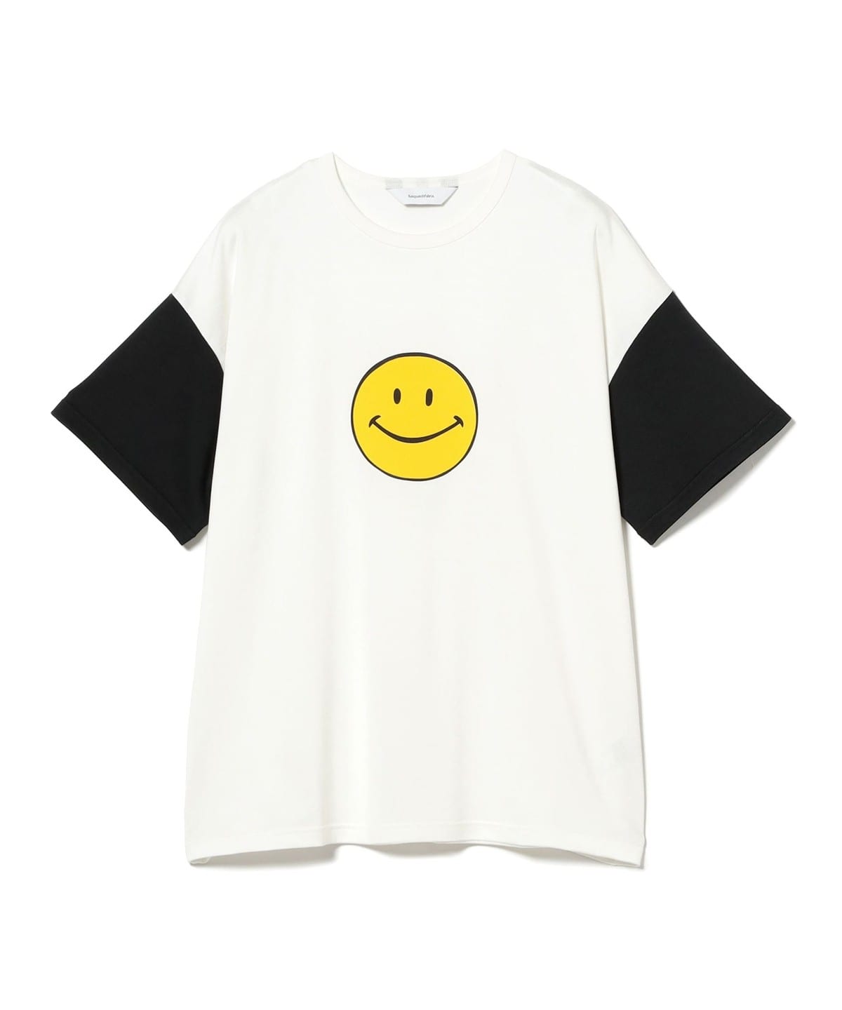 SASQUATCHFABRIX. サスクワッチファブリックス / SMILE 2TONE T-SHIRT Tシャツ・カットソー MEN WHITE M SASQUATCHFABRIX. サスクワッチファブリックス / SMILE 2TONE T-SHIRT Tシャツ・カットソー MEN WHITE M
