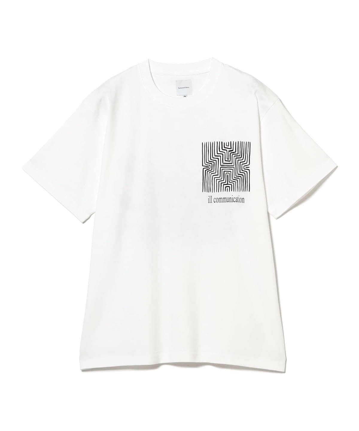 SASQUATCHFABRIX. サスクワッチファブリックス / H/S T-SHIRT ill communication-B Tシャツ・カットソー MEN WHITE L SASQUATCHFABRIX. サスクワッチファブリックス / H/S T-SHIRT ill communication-B Tシャツ・カットソー MEN WHITE L