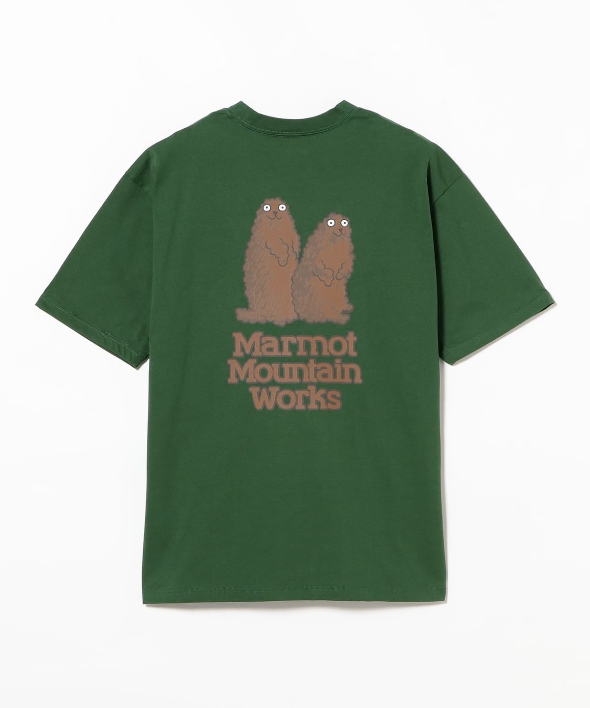 【別注】Marmot マーモット / Animal T-shirt Tシャツ・カットソー MEN GREEN M 【別注】Marmot マーモット / Animal T-shirt Tシャツ・カットソー MEN GREEN M