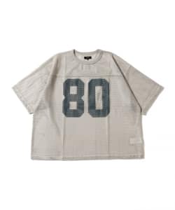 メッシュ プリント Tシャツ