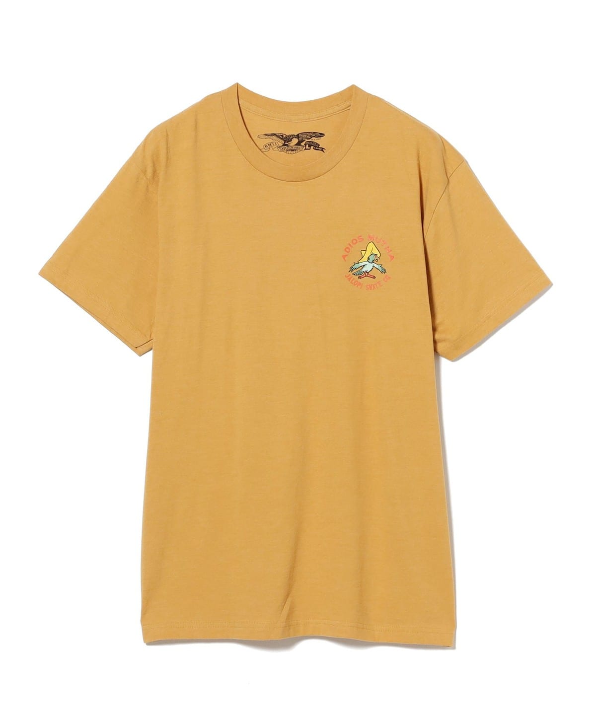 ANTI HERO アンタイヒーロー / ADIOS MUTHA TEE Tシャツ・カットソー MEN HEATHER MUSTARD w/ MULTI L ANTI HERO アンタイヒーロー / ADIOS MUTHA TEE Tシャツ・カットソー MEN HEATHER MUSTARD w/ MULTI L