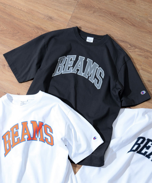 大人気〈Champion〉別注のロンTをサイズ比較！！｜ビームス 千葉