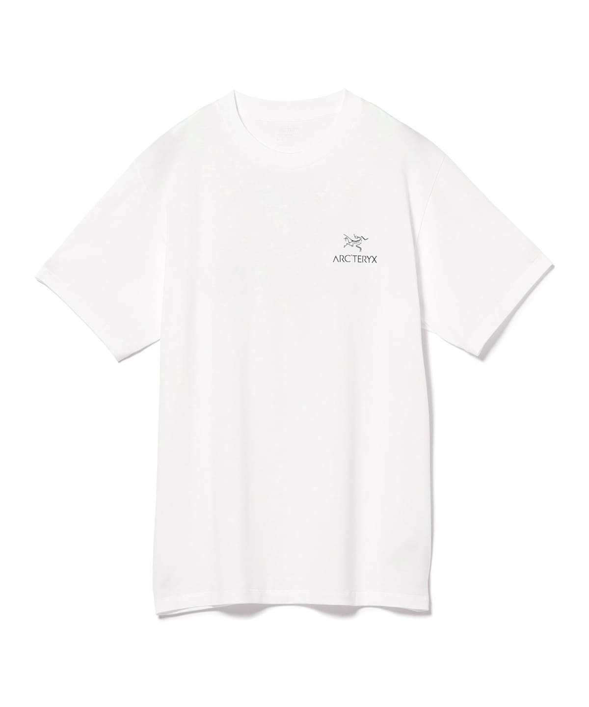 ARC'TERYX �A�[�N�e���N�X / Kragg SL Cotton Bird Word SS T�V���c�E�J�b�g�\�[ MEN White Light / Black XL