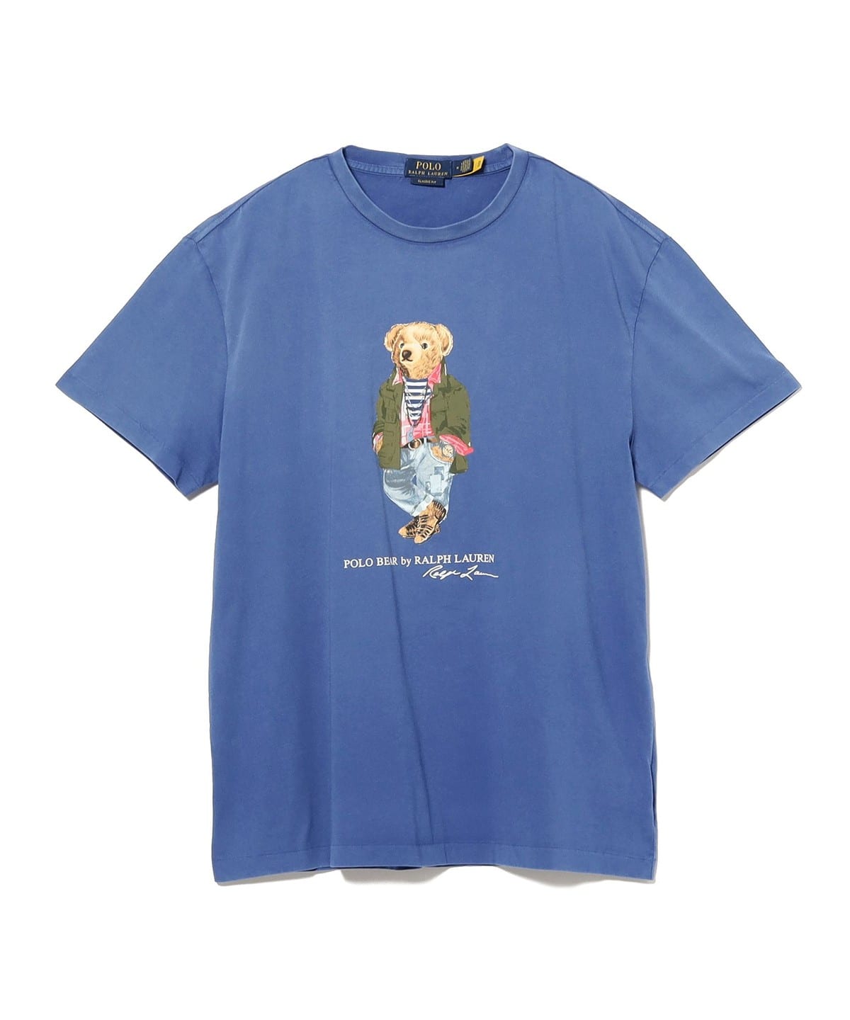 POLO RALPH LAUREN ポロ ラルフ ローレン / クラシック フィット Polo ベア ジャージー Tシャツ Tシャツ・カットソー MEN 400: BLUE L POLO RALPH LAUREN ポロ ラルフ ローレン / クラシック フィット Polo ベア ジャージー Tシャツ Tシャツ・カットソー MEN 400: BLUE L