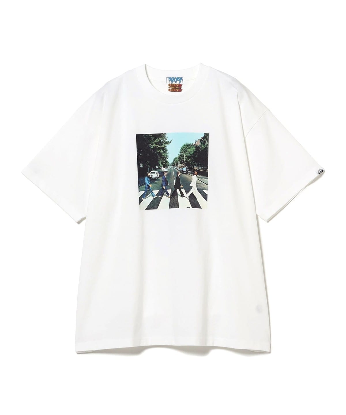 CITY COUNTRY CITY / THE BEATLES COTTON T-SHIRT Tシャツ・カットソー MEN WHITE XL CITY COUNTRY CITY / THE BEATLES COTTON T-SHIRT Tシャツ・カットソー MEN WHITE XL