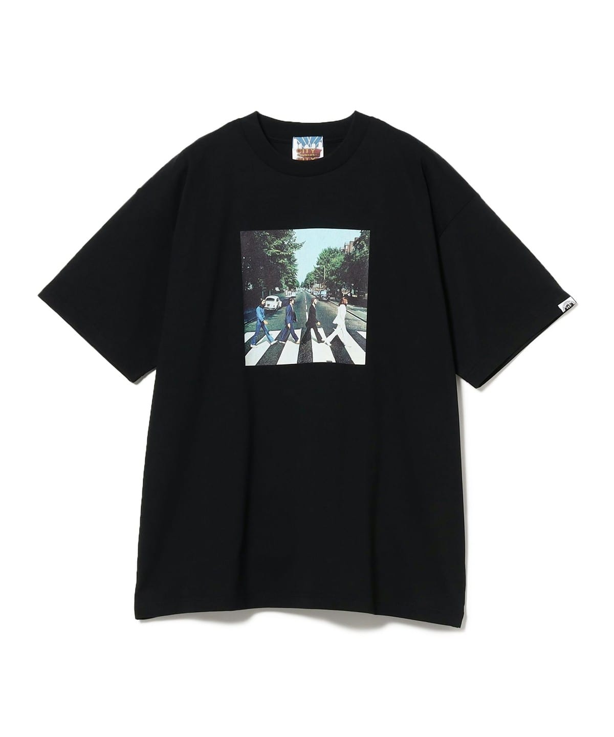 CITY COUNTRY CITY / THE BEATLES COTTON T-SHIRT Tシャツ・カットソー MEN BLACK XL CITY COUNTRY CITY / THE BEATLES COTTON T-SHIRT Tシャツ・カットソー MEN BLACK XL