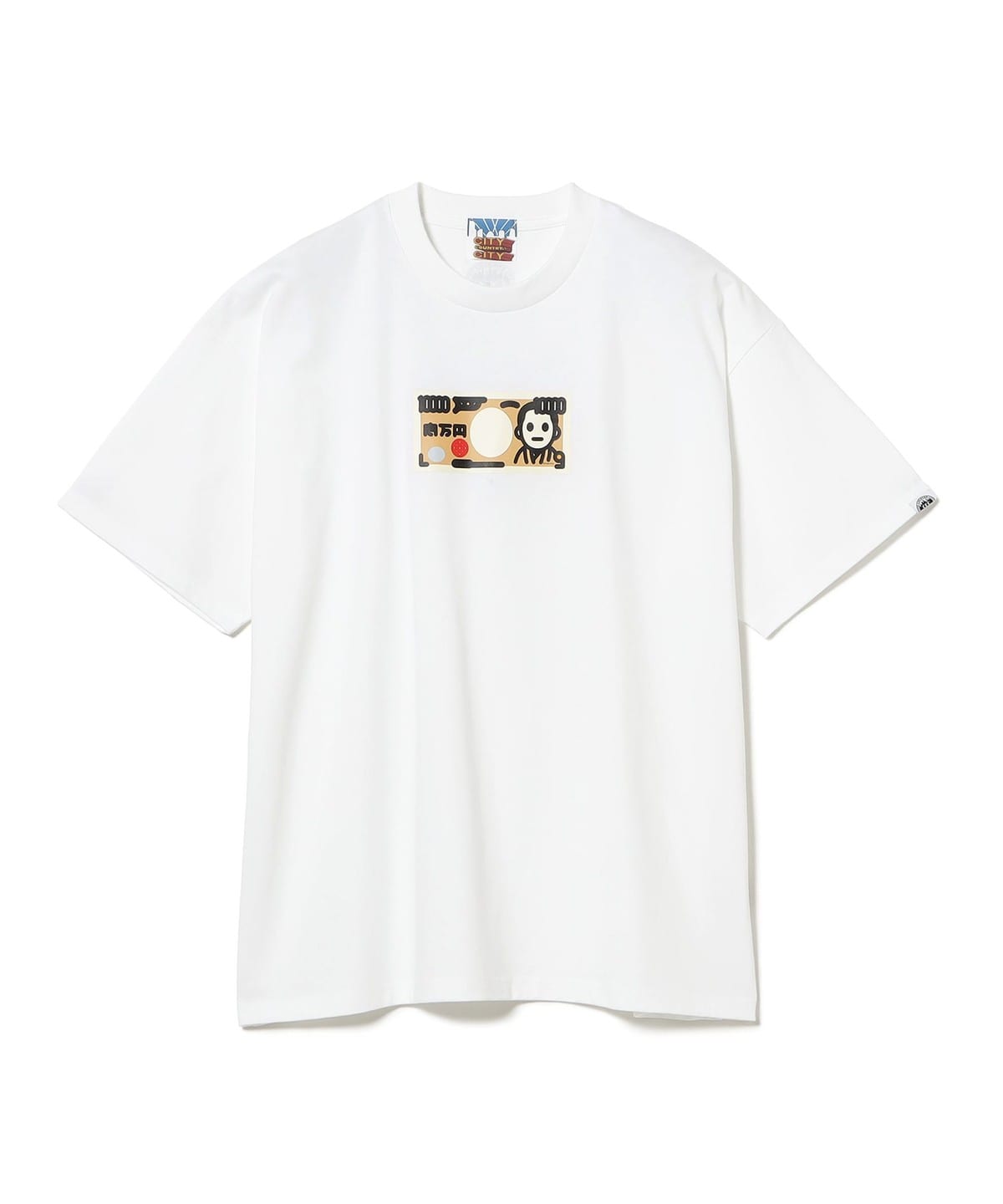 CITY COUNTRY CITY シティー カントリー シティー / COTTON S/S T-SHIRT_マン券 Tシャツ・カットソー MEN WHITE M CITY COUNTRY CITY シティー カントリー シティー / COTTON S/S T-SHIRT_マン券 Tシャツ・カットソー MEN WHITE M