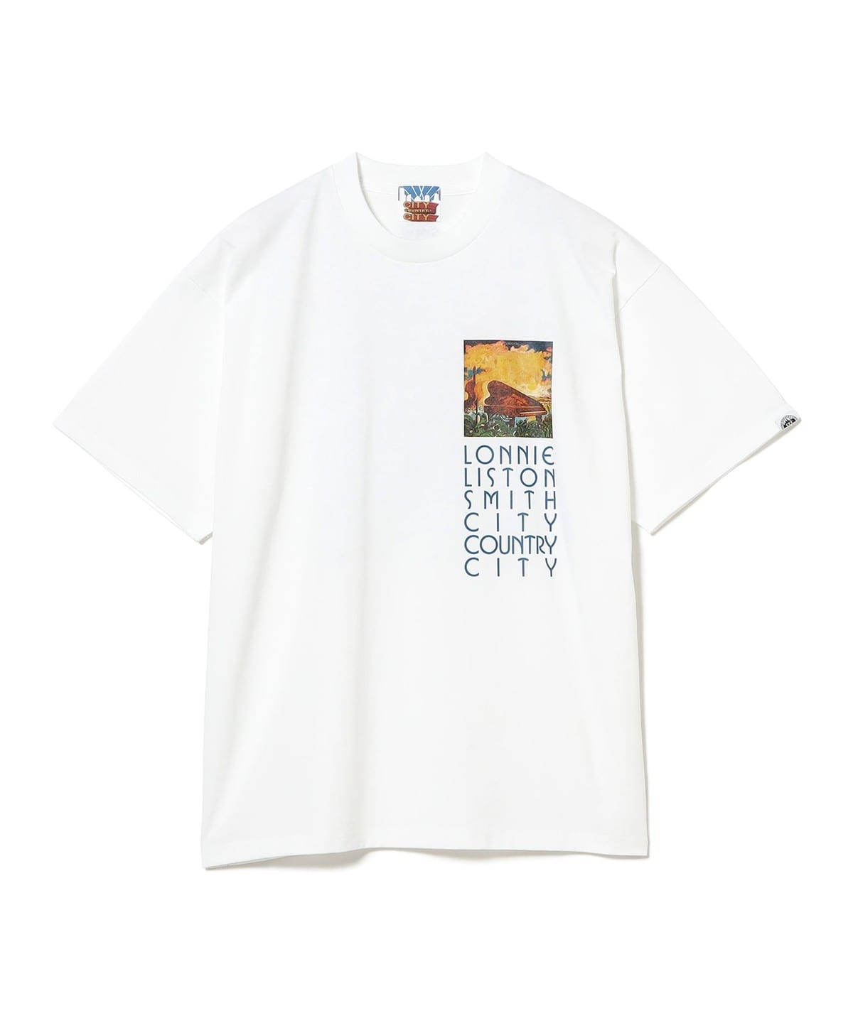 CITY COUNTRY CITY シティー カントリー シティー × LONNIE LISTON SMITH / COTTON T-SHIRT_EXPANSIONS Tシャツ・カットソー MEN WHITE M CITY COUNTRY CITY シティー カントリー シティー × LONNIE LISTON SMITH / COTTON T-SHIRT_EXPANSIONS Tシャツ・カットソー MEN WHITE M