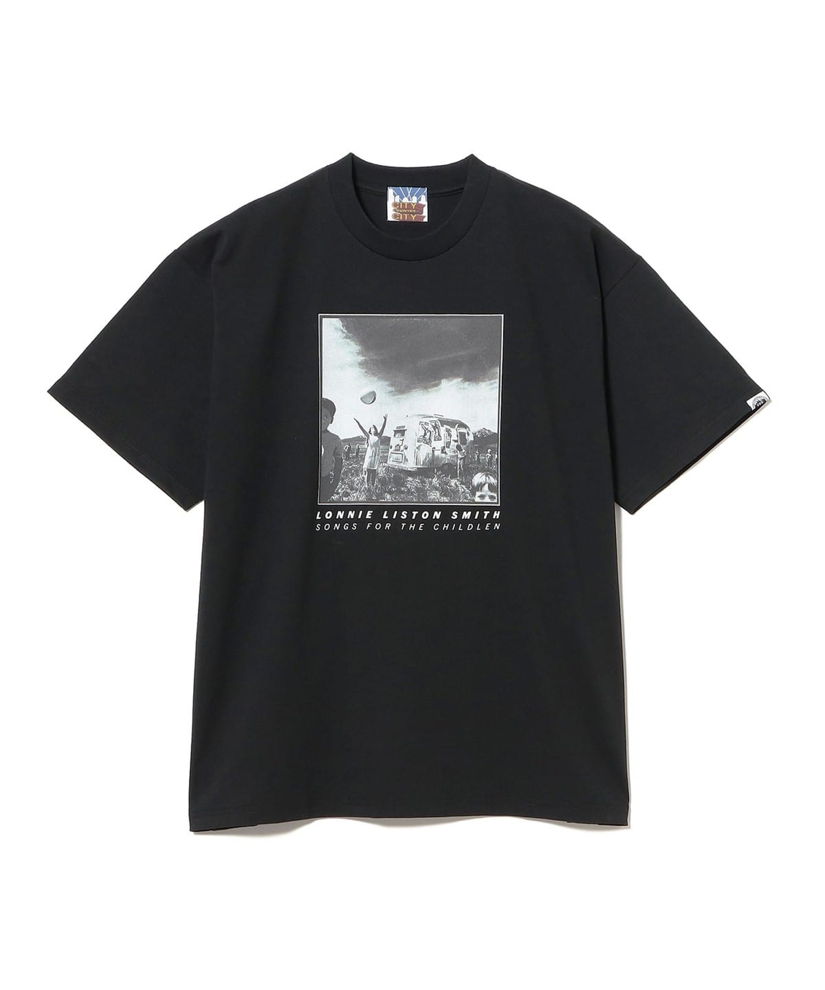 CITY COUNTRY CITY シティー カントリー シティー × LONNIE LISTON SMITH / COTTON T-SHIRT_SONG FOR THE CHILDLEN Tシャツ・カットソー MEN BLACK L CITY COUNTRY CITY シティー カントリー シティー × LONNIE LISTON SMITH / COTTON T-SHIRT_SONG FOR THE CHILDLEN Tシャツ・カットソー MEN BLACK L