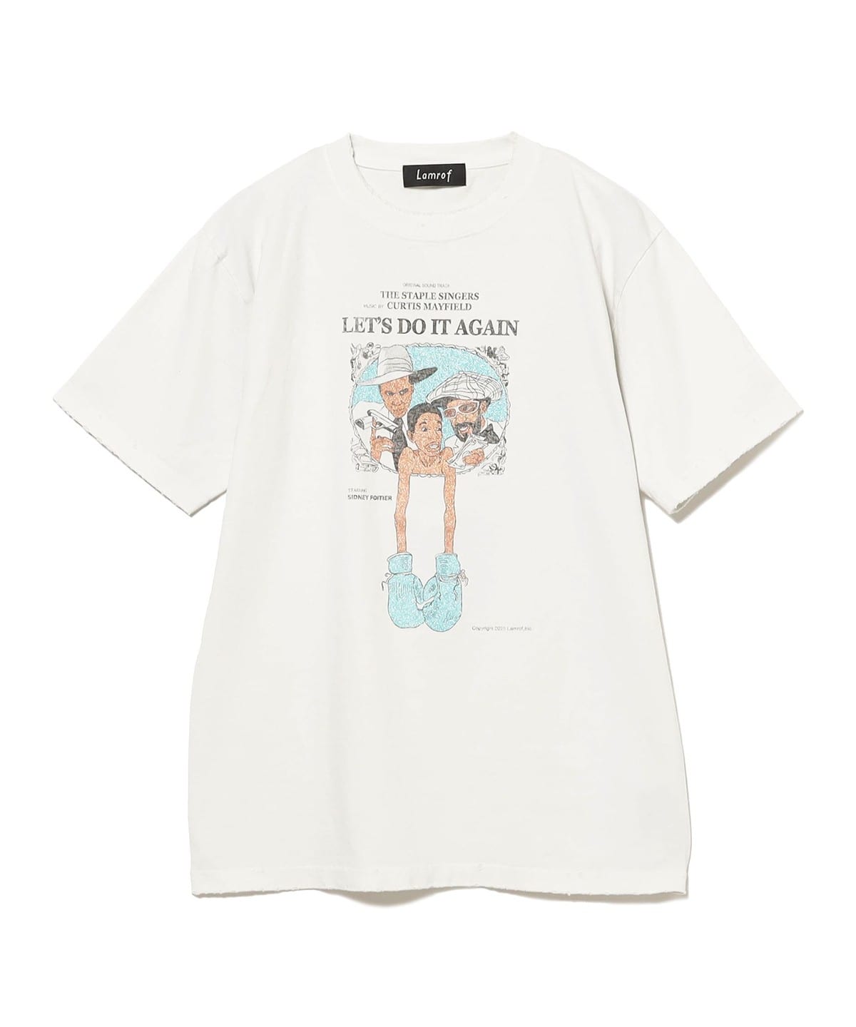 "Lamrof / "B. L.P. M" Tee Tシャツ・カットソー MEN White 2" "Lamrof / "B. L.P. M" Tee Tシャツ・カットソー MEN White 2"