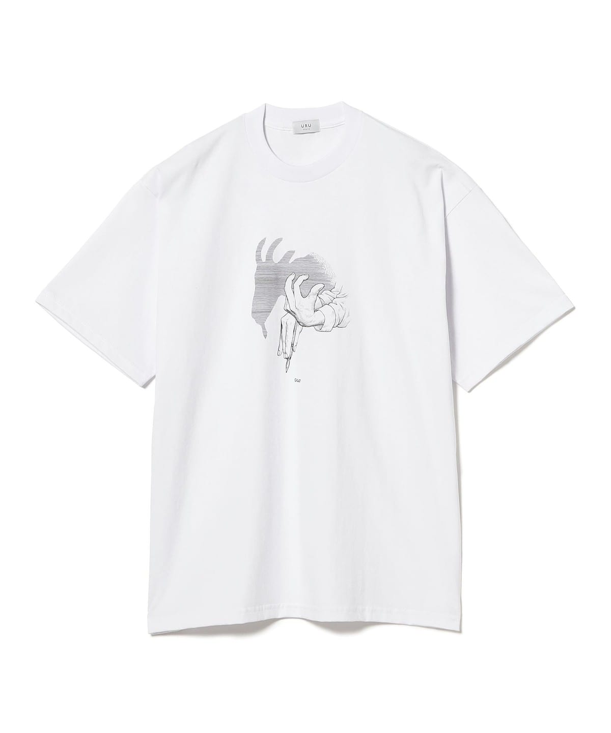 URU ウル / Crew neck S/S tee Tシャツ・カットソー MEN GOAT 1 URU ウル / Crew neck S/S tee Tシャツ・カットソー MEN GOAT 1
