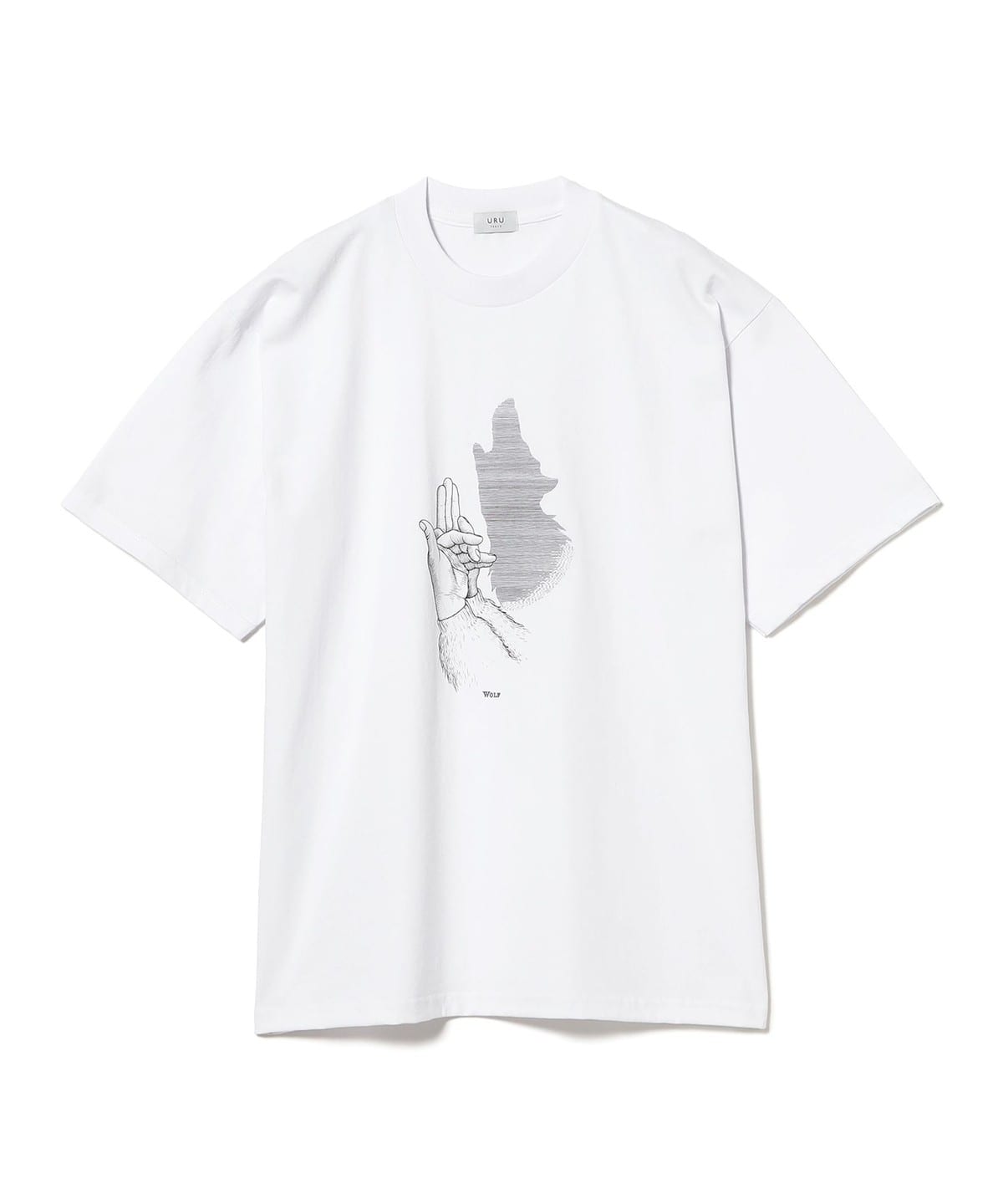 URU ウル / Crew neck S/S tee Tシャツ・カットソー MEN WOLF 2 URU ウル / Crew neck S/S tee Tシャツ・カットソー MEN WOLF 2