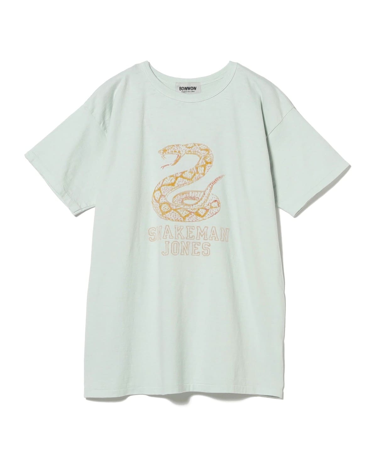 BOW WOW バウ ワウ / SNAKEMAN JONES 8812 TEE Tシャツ・カットソー MEN 88/12 L. BLUE XL BOW WOW バウ ワウ / SNAKEMAN JONES 8812 TEE Tシャツ・カットソー MEN 88/12 L. BLUE XL