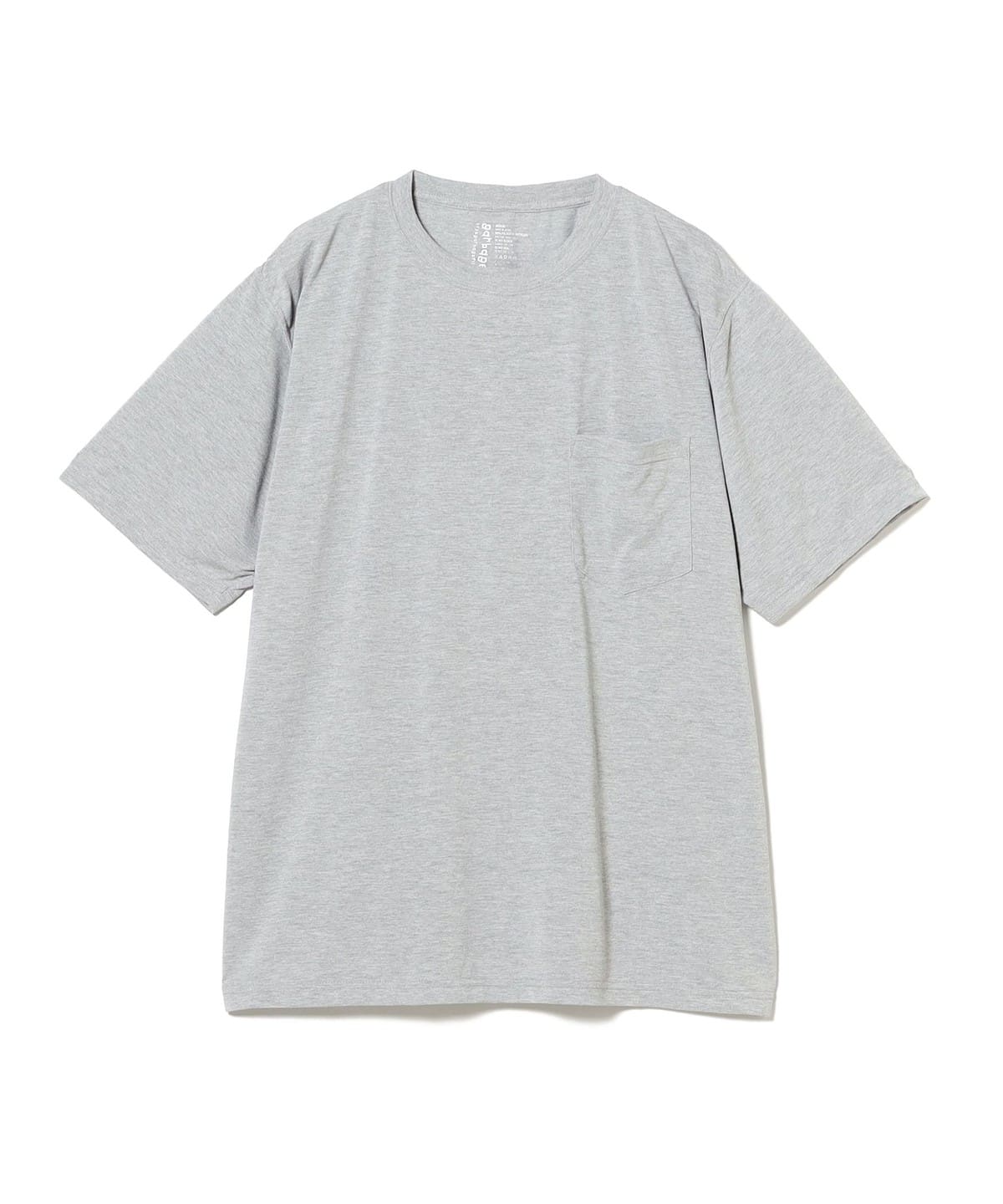 GARBAGE / POCKET TEE (BIG PEACE) Tシャツ・カットソー MEN ASH GREY (BLACK PRINT) M GARBAGE / POCKET TEE (BIG PEACE) Tシャツ・カットソー MEN ASH GREY (BLACK PRINT) M