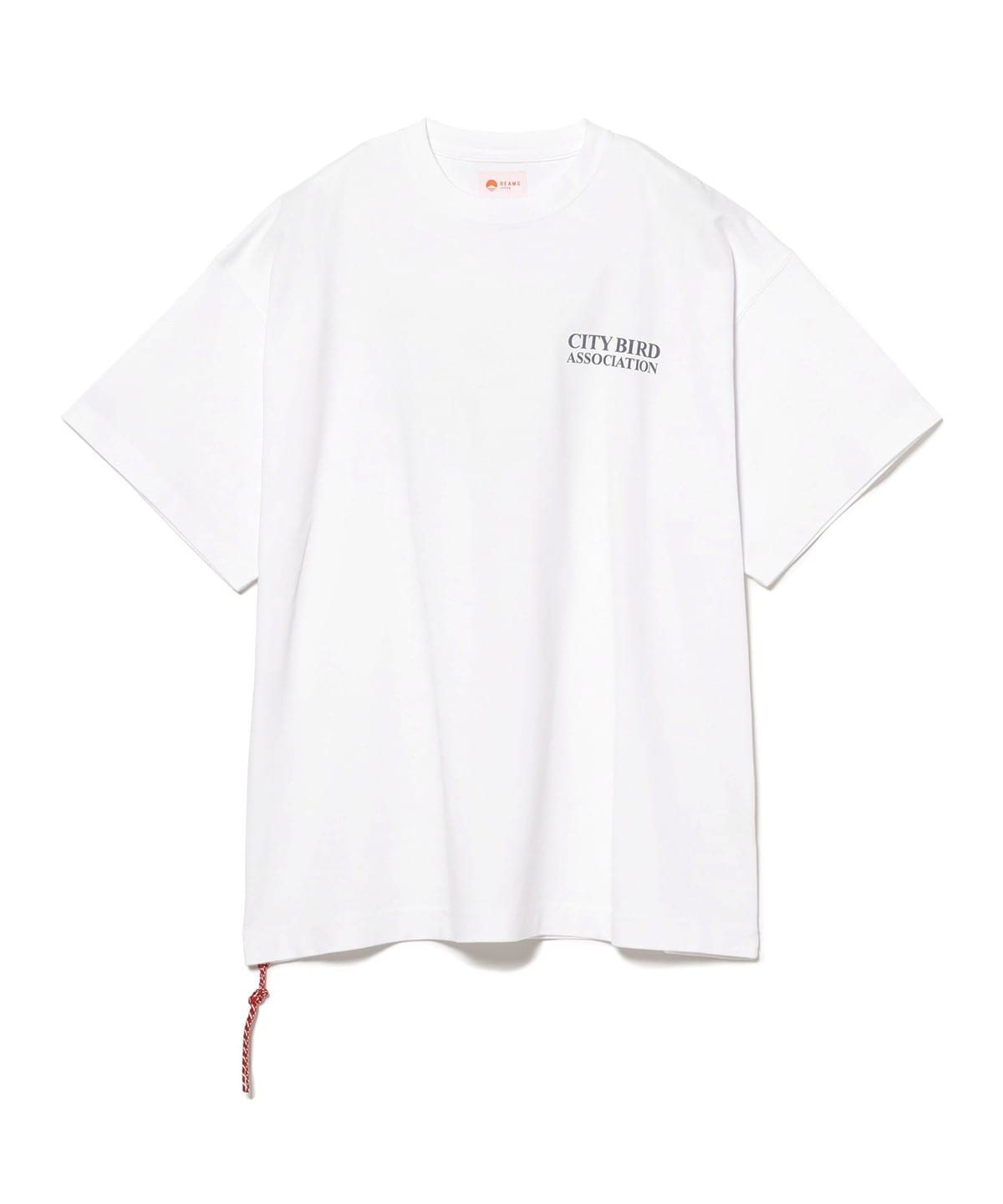 "PRINT T-SHIRT CITY BIRD ASSOCIATION "鷹" Tシャツ・カットソー MEN WHITE S" "PRINT T-SHIRT CITY BIRD ASSOCIATION "鷹" Tシャツ・カットソー MEN WHITE S"