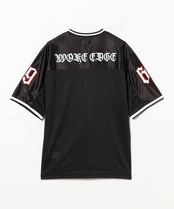 BEAMS（ビームス）WOKE EDGE / Thunder Football Shirt（Tシャツ