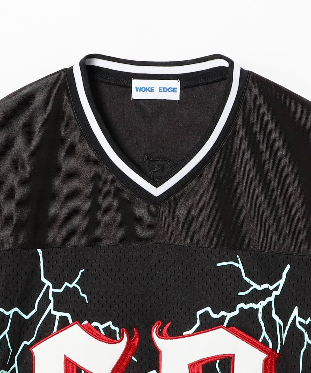 BEAMS（ビームス）WOKE EDGE / Thunder Football Shirt（Tシャツ