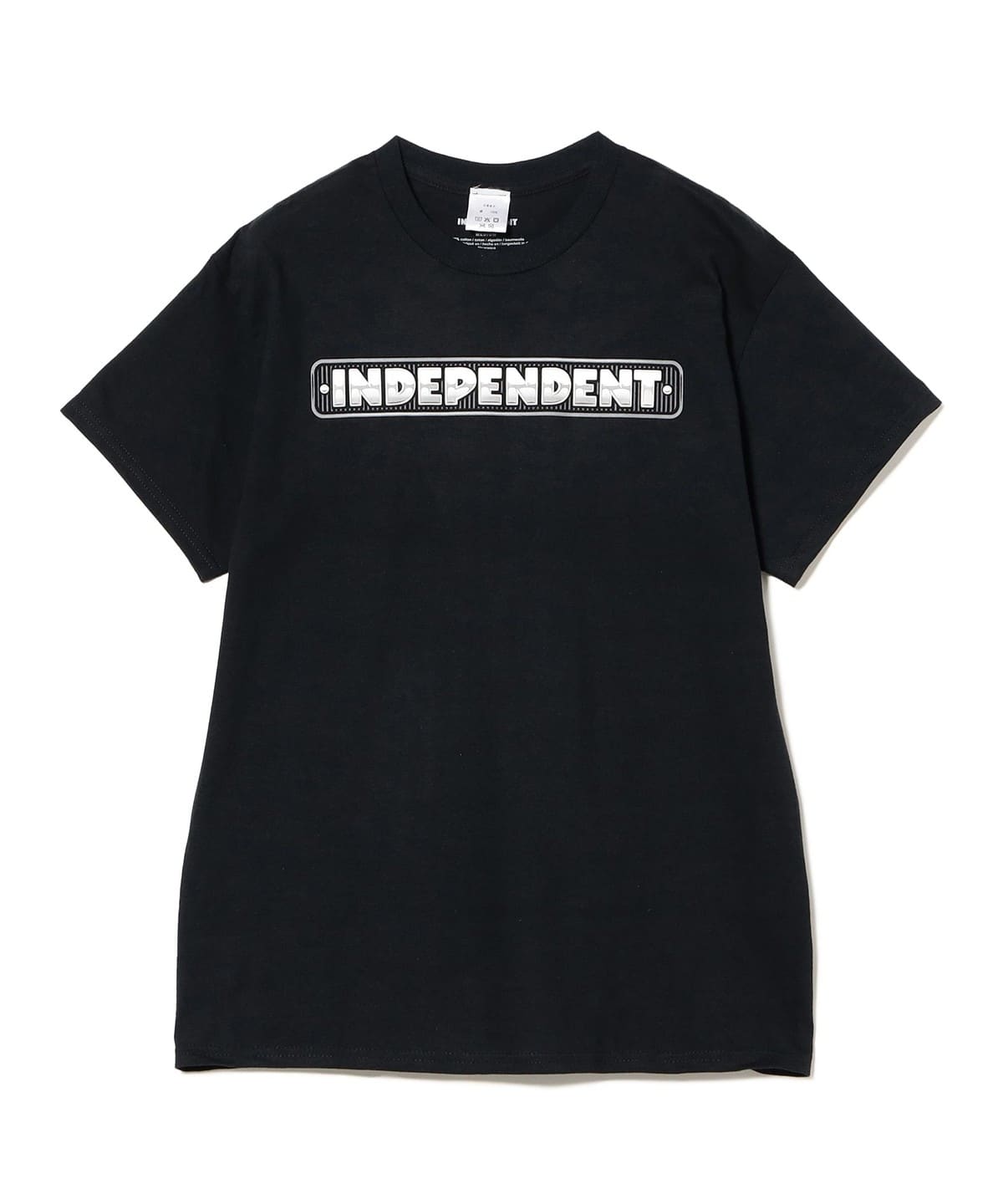 INDEPENDENT インディペンデント / Chrome Bar Logo Tshirt Tシャツ・カットソー MEN BLACK L INDEPENDENT インディペンデント / Chrome Bar Logo Tshirt Tシャツ・カットソー MEN BLACK L