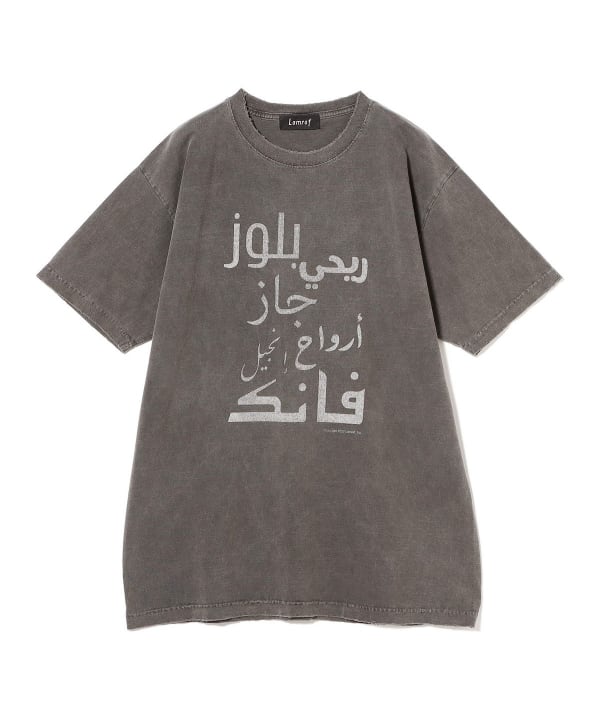 BEAMS（ビームス）Lamrof / Arabic Black Music T-Shirt（Tシャツ
