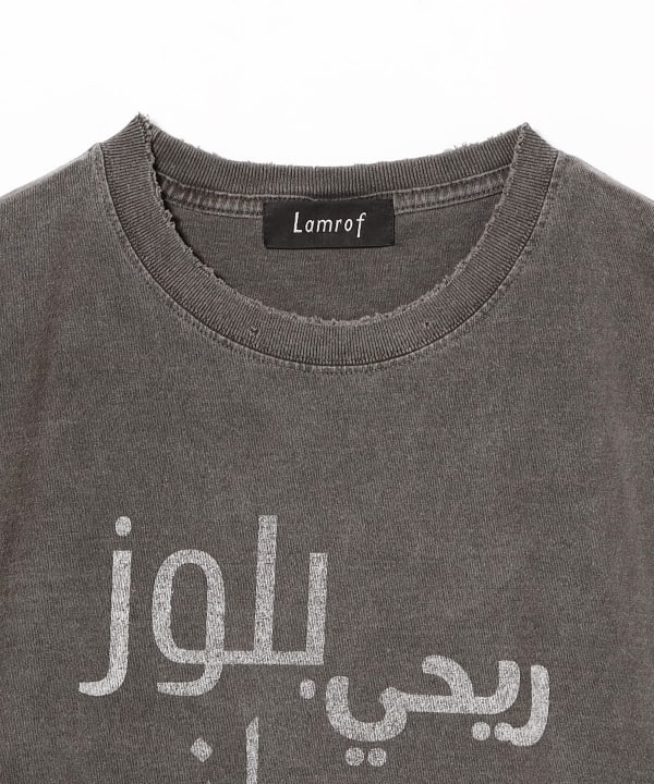 BEAMS（ビームス）Lamrof / Arabic Black Music T-Shirt（Tシャツ