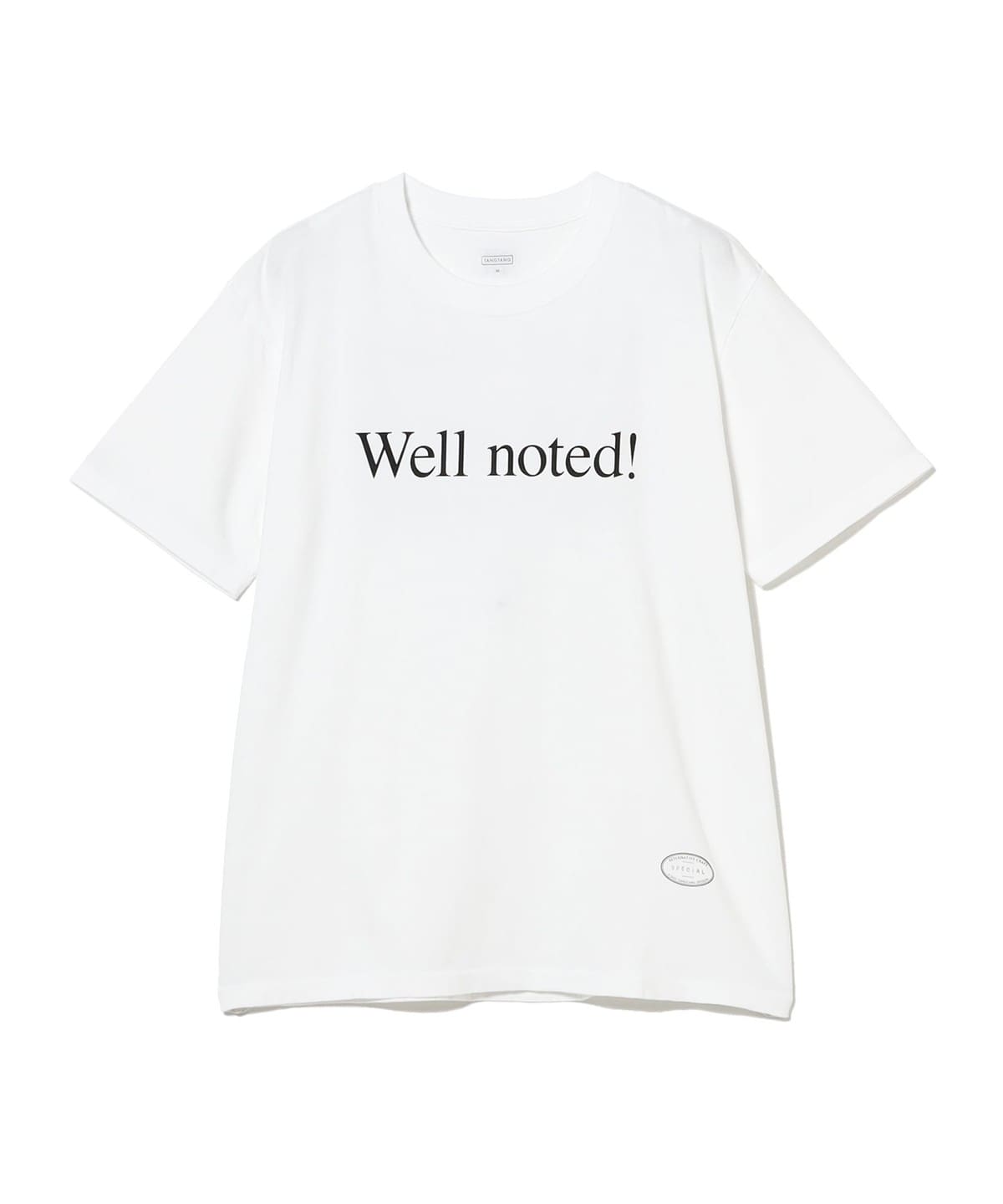 TANGTANG タンタン / WELL NOTED! / THREE / WHITE Tシャツ・カットソー MEN WHITE L TANGTANG タンタン / WELL NOTED! / THREE / WHITE Tシャツ・カットソー MEN WHITE L