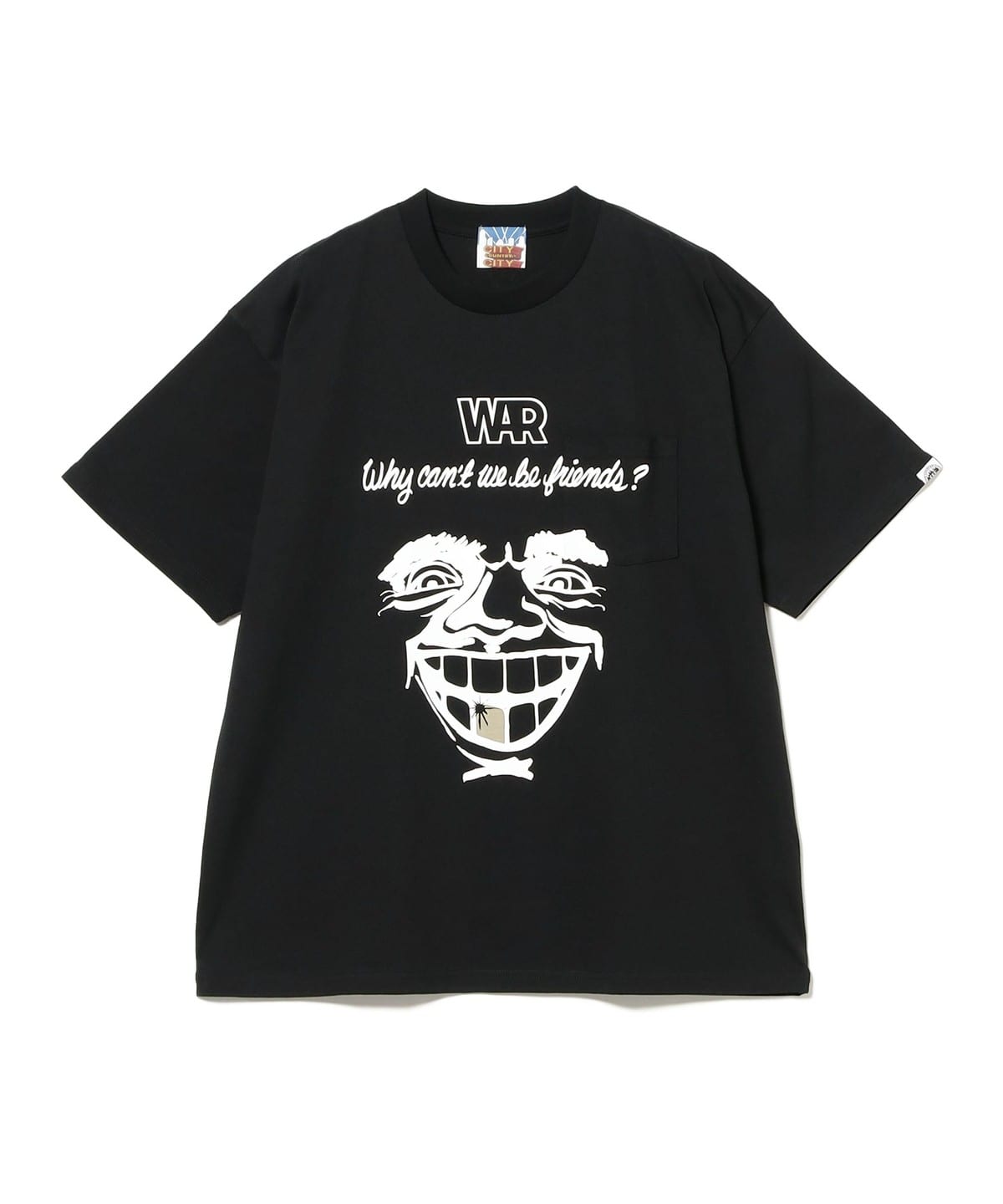 CITY COUNTRY CITY シティー カントリー シティー x WAR / COTTON POCKET T-SHIRT Tシャツ・カットソー MEN BLACK M CITY COUNTRY CITY シティー カントリー シティー x WAR / COTTON POCKET T-SHIRT Tシャツ・カットソー MEN BLACK M